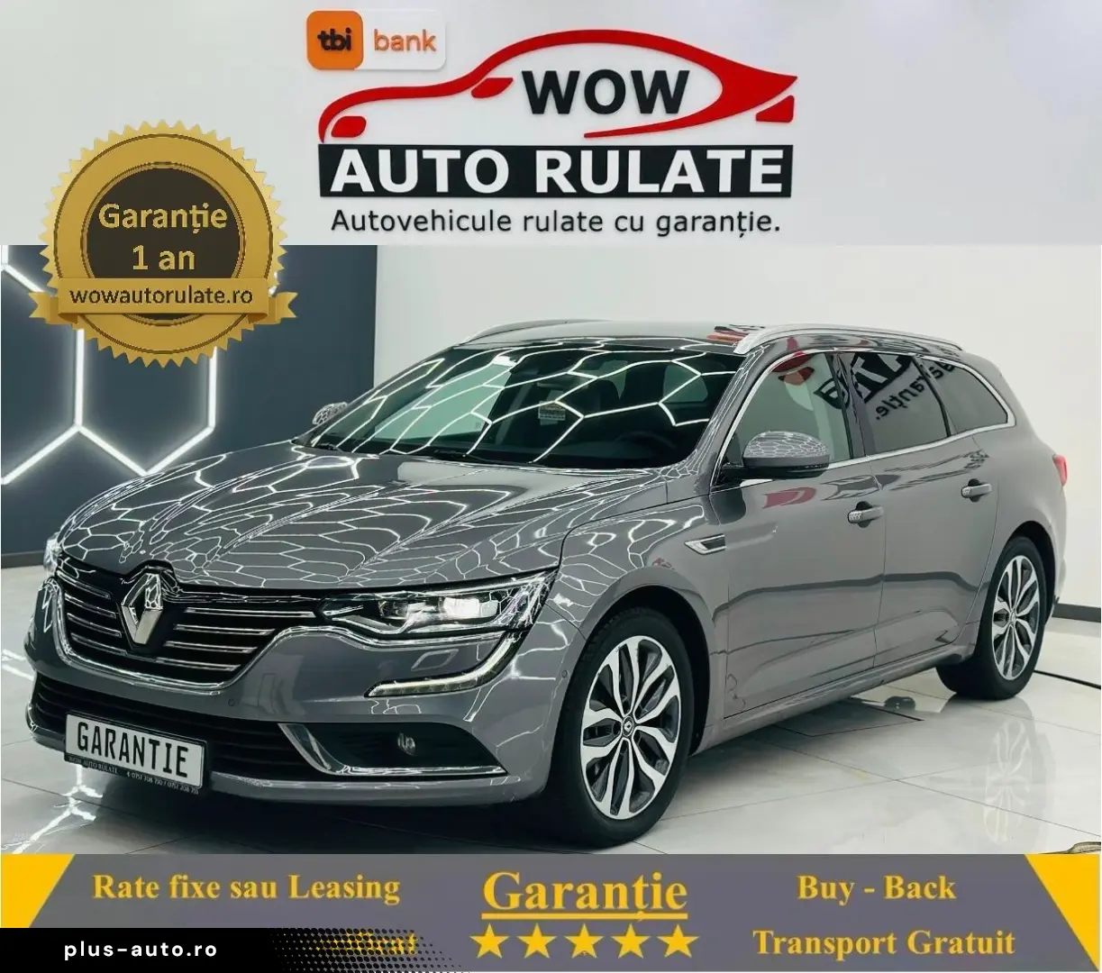 RENAULT TALISMAN 2017 1.6i E6 Garantie 12 Luni Rate Avans 0