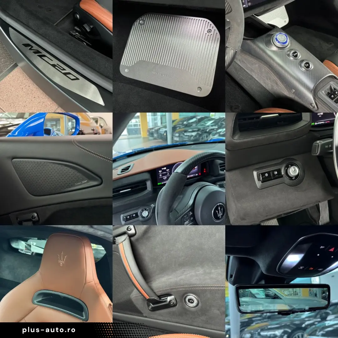 MASERATI MC20 Carbon Keramic Lift Alcantara Sonus Kamera