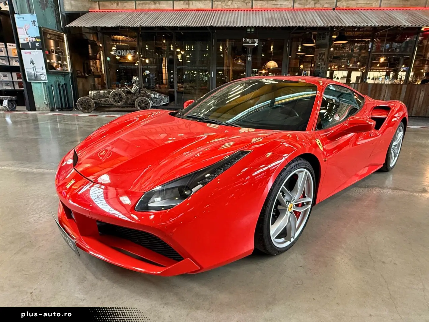 FERRARI 488 GTB Carbon Lenkrad Carbon F1 Schaltwippen