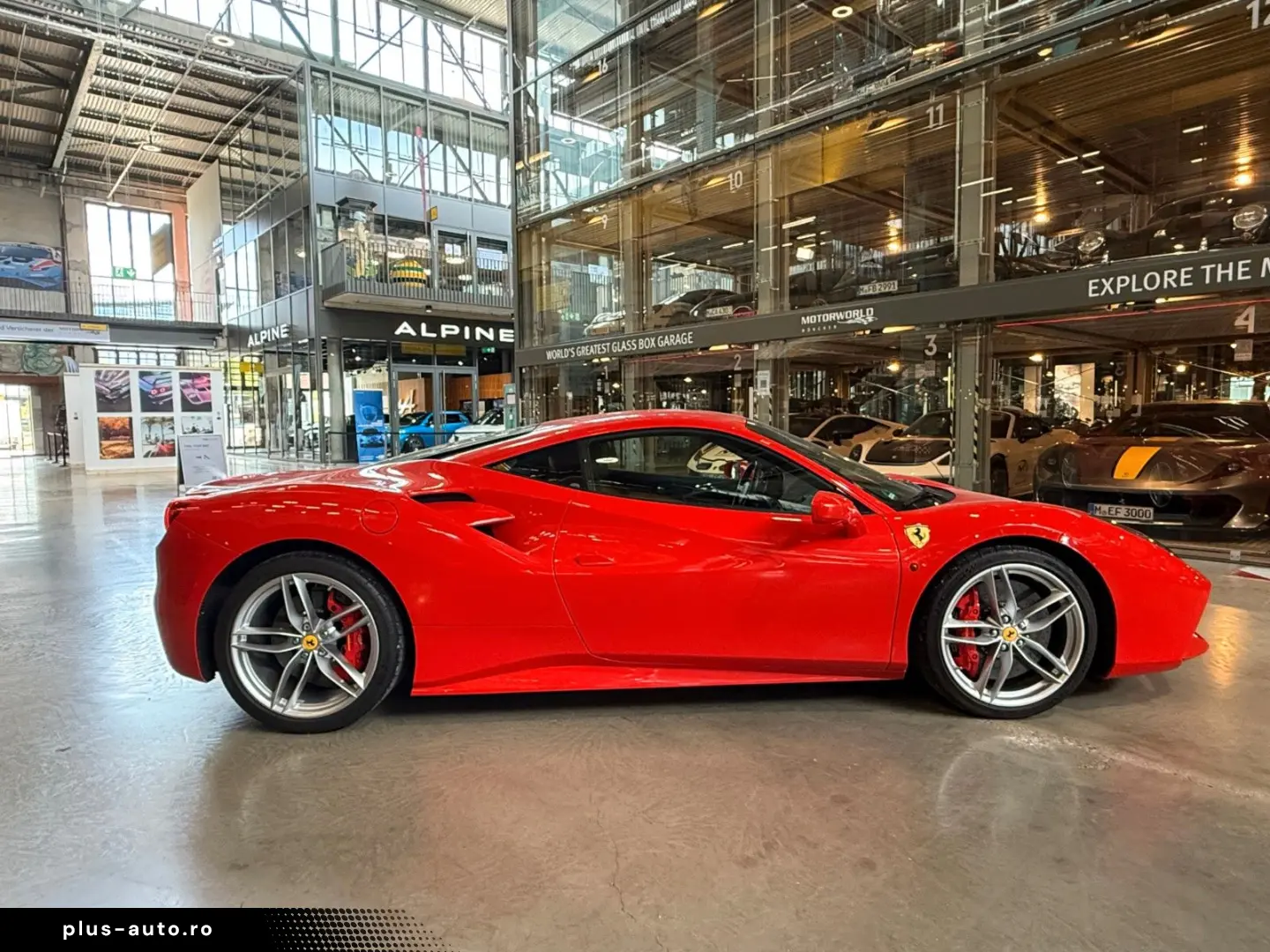 FERRARI 488 GTB Carbon Lenkrad Carbon F1 Schaltwippen