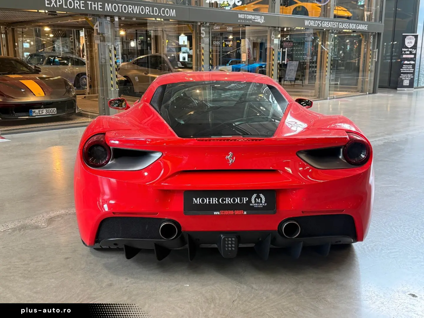 FERRARI 488 GTB Carbon Lenkrad Carbon F1 Schaltwippen
