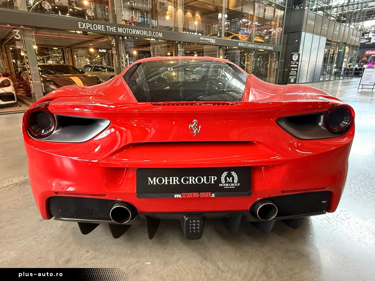 FERRARI 488 GTB Carbon Lenkrad Carbon F1 Schaltwippen