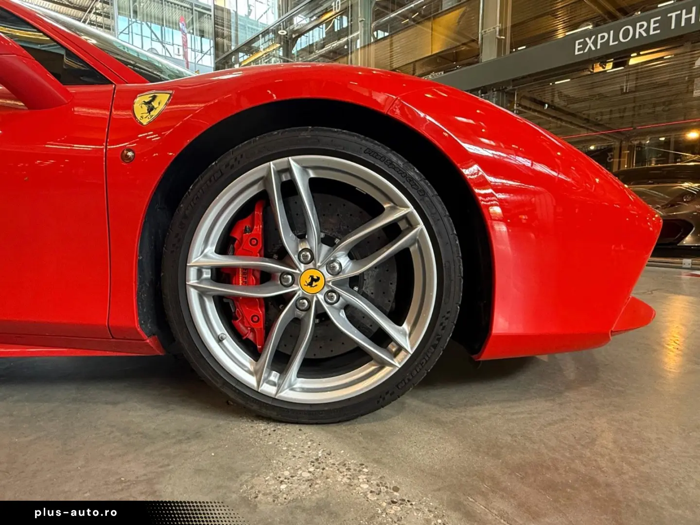 FERRARI 488 GTB Carbon Lenkrad Carbon F1 Schaltwippen
