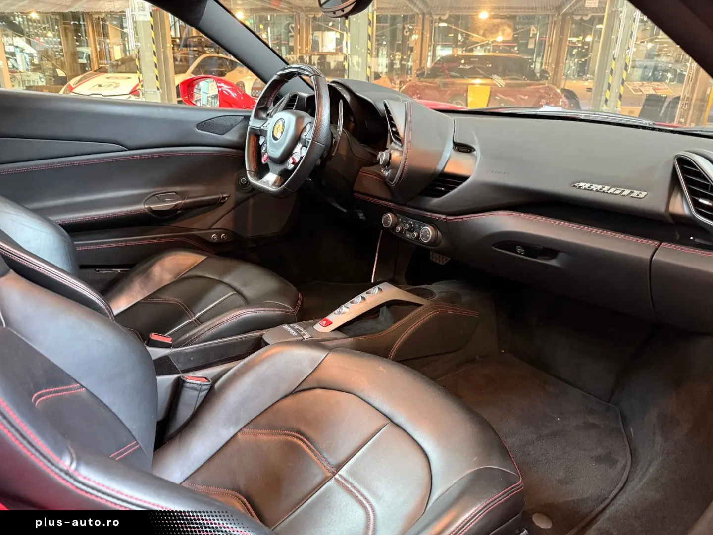 FERRARI 488 GTB Carbon Lenkrad Carbon F1 Schaltwippen