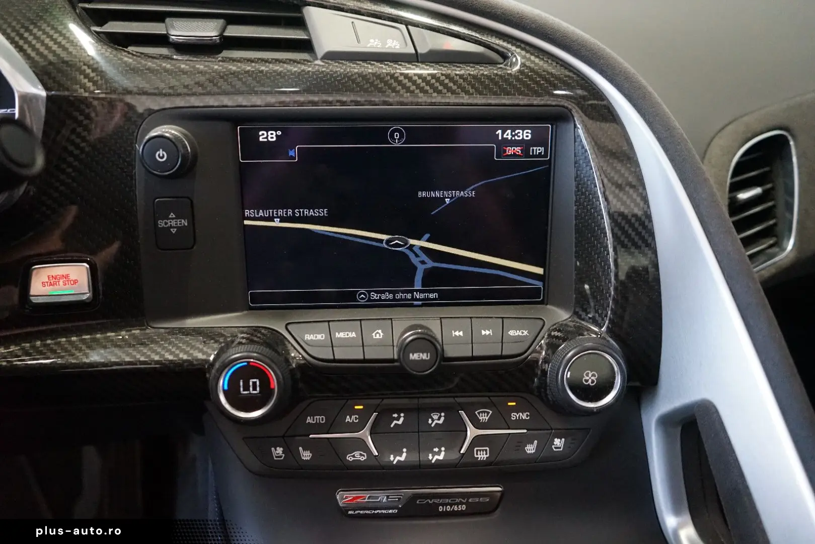 CORVETTE C7 Z06 Carbon65 Nr. 10 650 Targa Competitonsitze