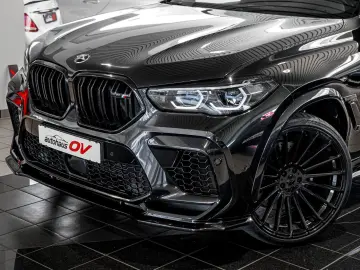 BMW X6 M Competition Hamann 3xTV ACC B&W Pano SKY 23