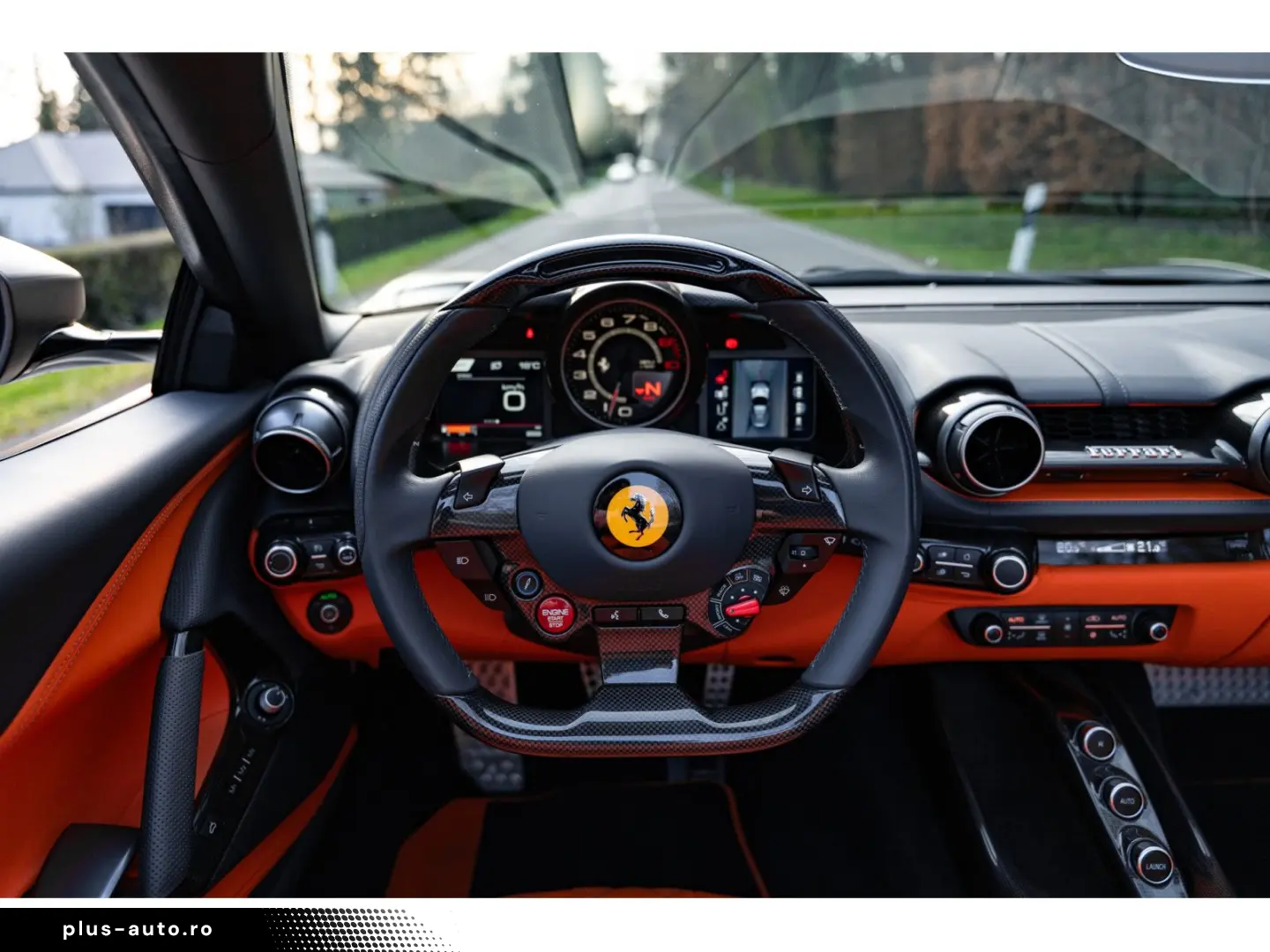 FERRARI 812 GTS FULL CARBON - Passenger DISPLAY