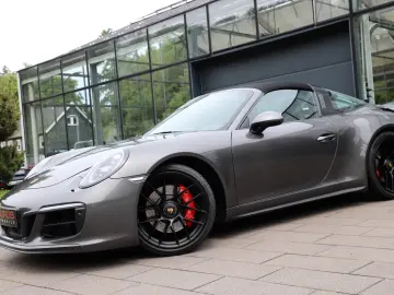 PORSCHE 991 Targa 4 GTS PDCC SPORTSITZE NATURLEDER BRAUN