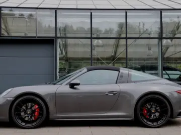 PORSCHE 991 Targa 4 GTS PDCC SPORTSITZE NATURLEDER BRAUN