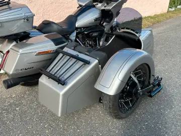 HARLEY DAVIDSON ROAD GLIDE CVO GESPANN UMBAU  V-TRIE…