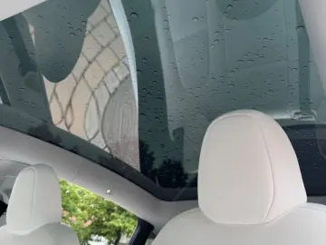 TESLA Model Y Performance AWD Leder in Weiß