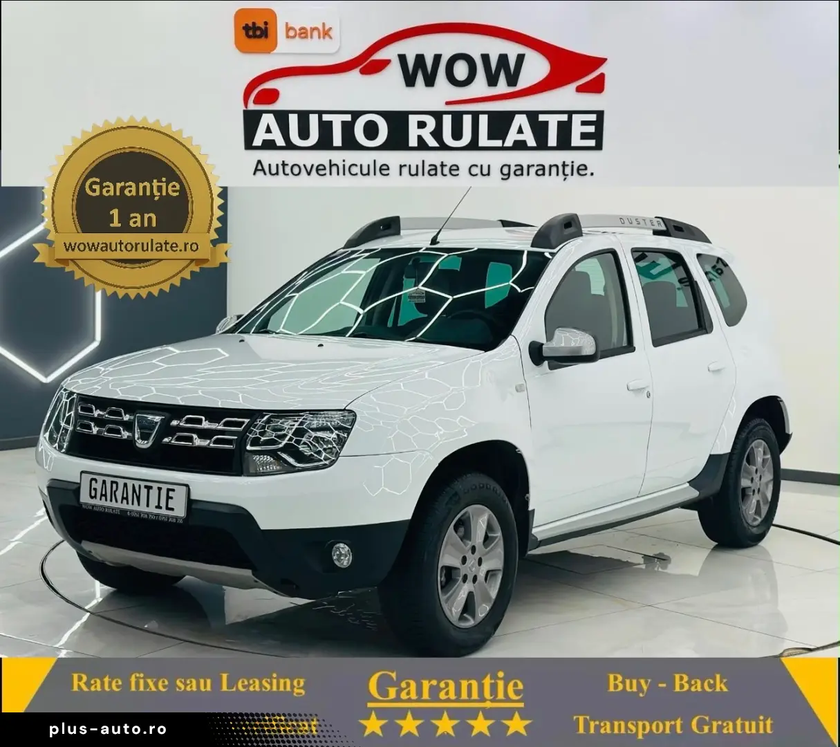 DACIA DUSTER 2014 1.5D E5 Garantie 12 Luni Rate Avans 0 Doar