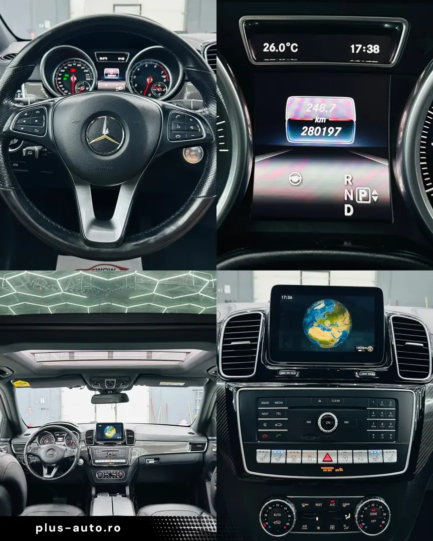MERCEDESBENZ Gle 400 2016 3.0i E6 Garantie 12 Luni Rate Avan