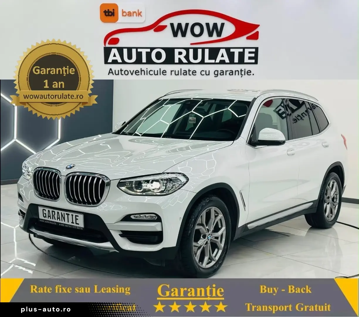 BMW X3 2020 2.0D E6 Garantie 12 Luni Rate Avans 0 Doar Cu Bu