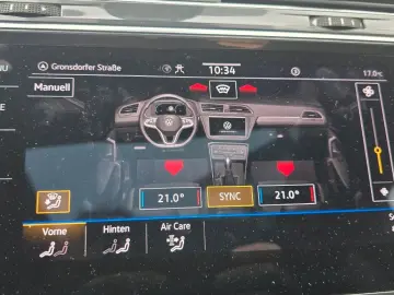 VW Tiguan R Line BLACK PANO LEDER HUD MEM CAM