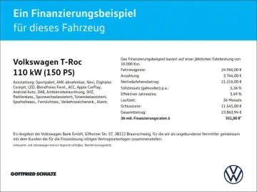 VW T-Roc R-Line DSG AHK 18 IQ.Drive R-Kamera