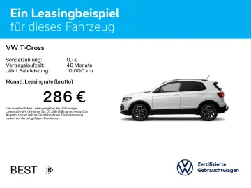 VW T-Cross 1.5 TSI DSG STYLE LED AHK KAMERA PDC SHZ