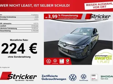 VW Golf GTI Black Style 2.0TSI DSG 224 -ohne Anzahl
