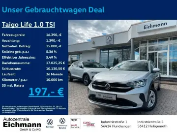 VW Taigo Life 1.0 TSI LED NAVI ACC KLIMA SHZ PDC
