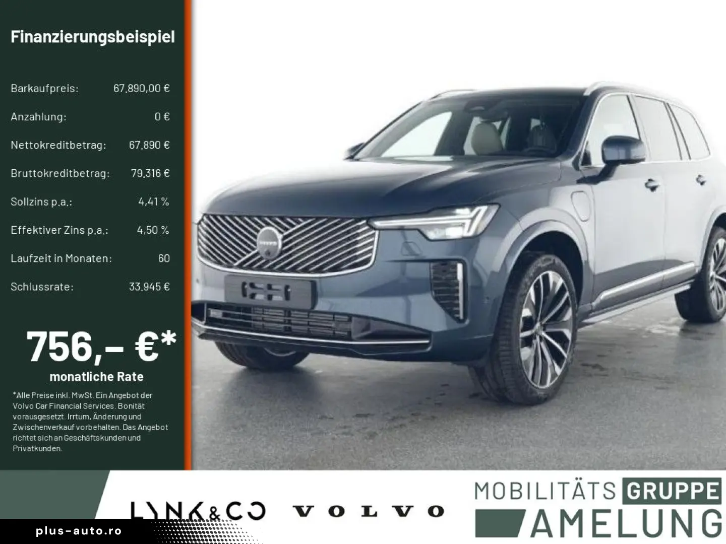 VOLVO XC90 T8 AWD Ultra Bright ACC AHK HUD AKTIVSITZE