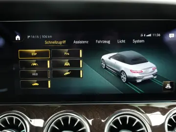 MERCEDES-BENZ E 450 Cabrio AMG BURMESTER HUD AMBIENT…