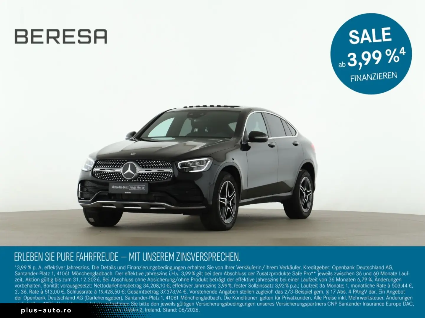 MERCEDES-BENZ GLC 300 de 4M Coupé AMG SHD AHK Burmes&hellip;