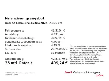 AUDI A5 Limousine TFSI S tronic  ACC AHK R-KAM 18
