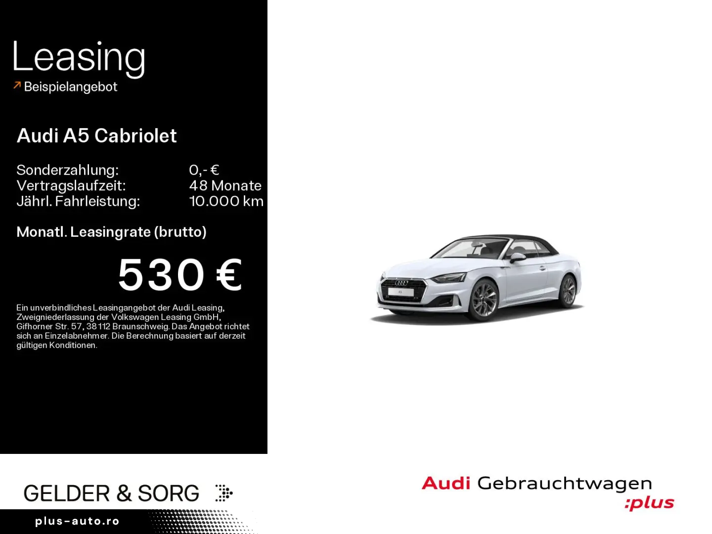 AUDI A5 Cabriolet 35 TDI LED GRA Navi B&O Virt.