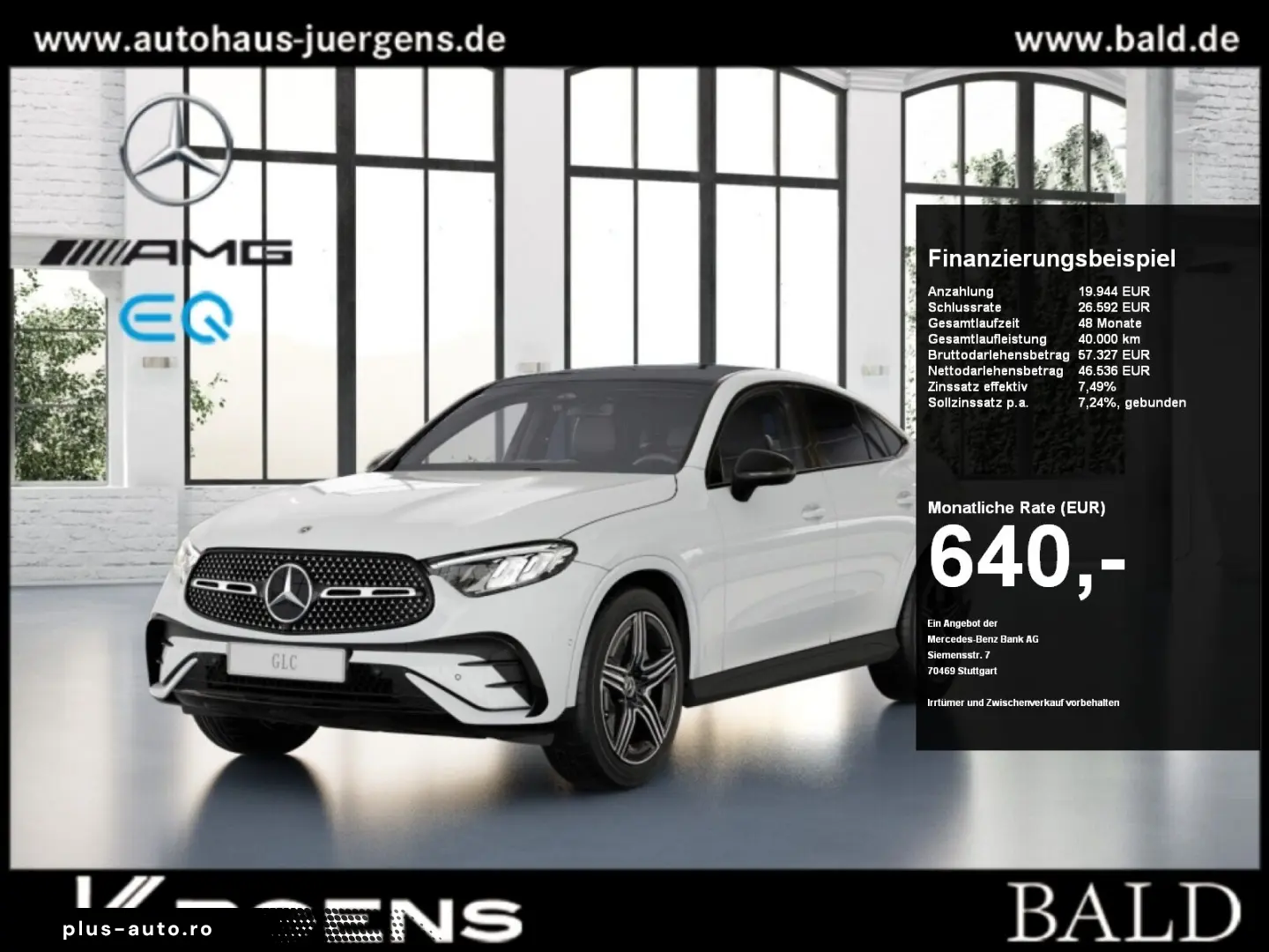 MERCEDES-BENZ GLC 300 4M Cp AMG-Sport Pano AHK StdHz&hellip;