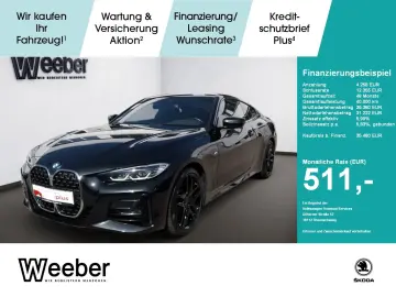 BMW 430i Coupe M Sport  LEDER KAMERA GRA LED SCHIEBE