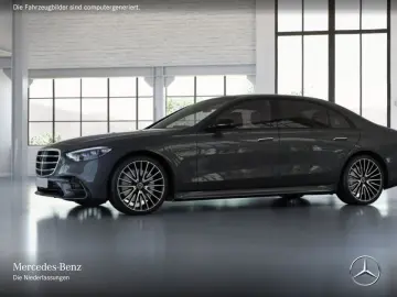 MERCEDES-BENZ S 500 4M lang AMG Pano Burme Distr Nig…