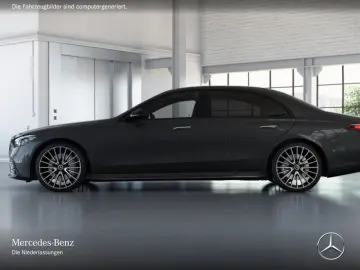 MERCEDES-BENZ S 500 4M lang AMG Pano Burme Distr Nig…