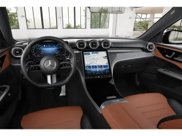 MERCEDES-BENZ C 180 AMG 19  CARBON LEDER BRAUN NIGHT MEMORY