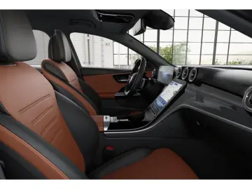 MERCEDES-BENZ C 180 AMG 19  CARBON LEDER BRAUN NIGHT MEMORY