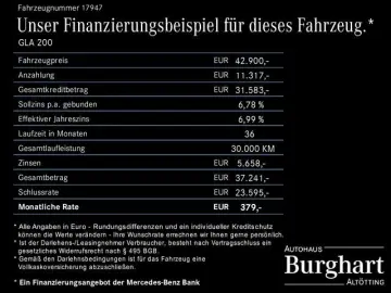 MERCEDES-BENZ GLA 200 d 4M Edition Progressive AHK Multibeam