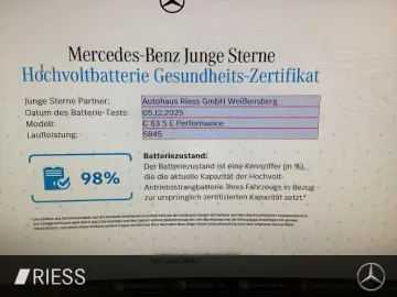 MERCEDES-BENZ C 63 AMG S E PERF. Memory Digital 360  Keyless