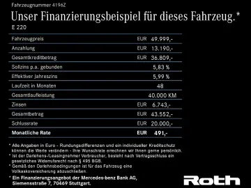 MERCEDES-BENZ E220d AMG Distronic Panorama WinterP K…