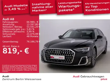 AUDI A8 Lang 50 TDI TIP-TRO MATRIX PANO RSE ACC STHZG