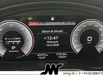 AUDI A5 Sportback BLACK VIRTUAL AHK 19  DAB