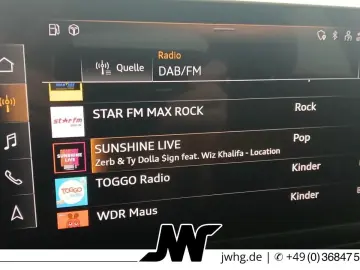 AUDI A5 Sportback BLACK VIRTUAL AHK 19  DAB