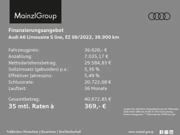 AUDI A6 Limousine 45 TFSI quattro S line AHK Stdhz