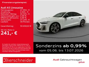 AUDI A5 Limousine A5 Lim TFSI 2x S-Line 20 AHK MATRIX