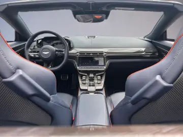 ASTON MARTIN Vanquish Volante   tinted CF Interior   B&W