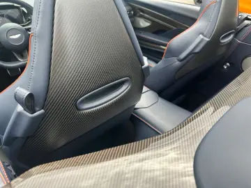 ASTON MARTIN Vanquish Volante   tinted CF Interior   B&W