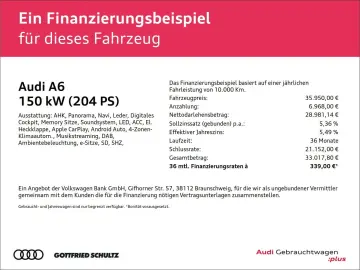 AUDI A6 Avant 40 TDI quattro Navi virtual Matrix LED