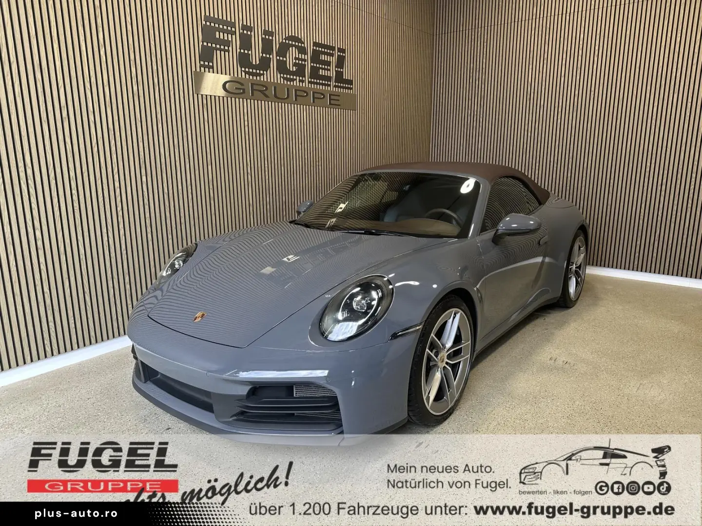 PORSCHE 992.2 3.0 Carrera Cabrio LED PVTS BOSE Sport-AGA