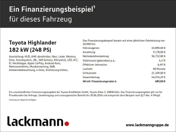 TOYOTA Highlander Luxury 7-Sitzer  Navi Leder AHK