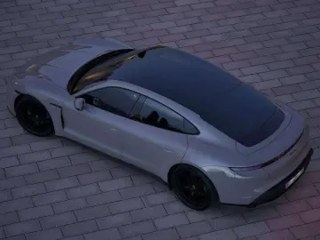 PORSCHE Taycan FACELIFT BATT  PANO AIR 21 RS ACHTERASST
