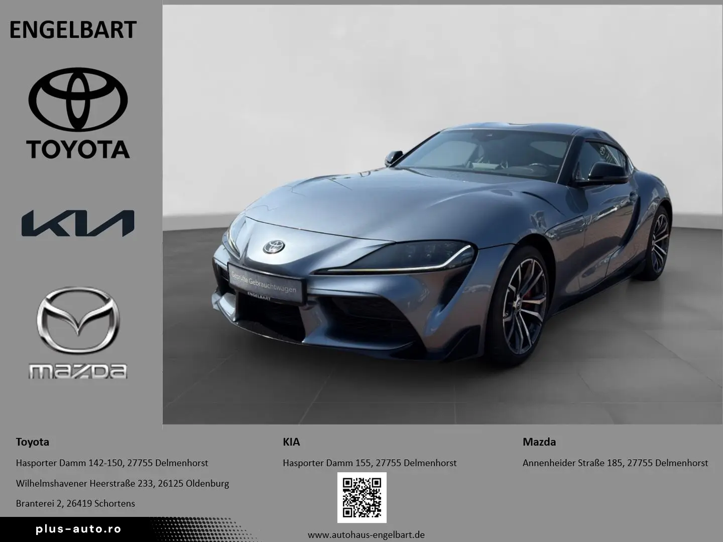 TOYOTA Supra 2.0 Dynamic Navi Leder LED  Apple CarPlay