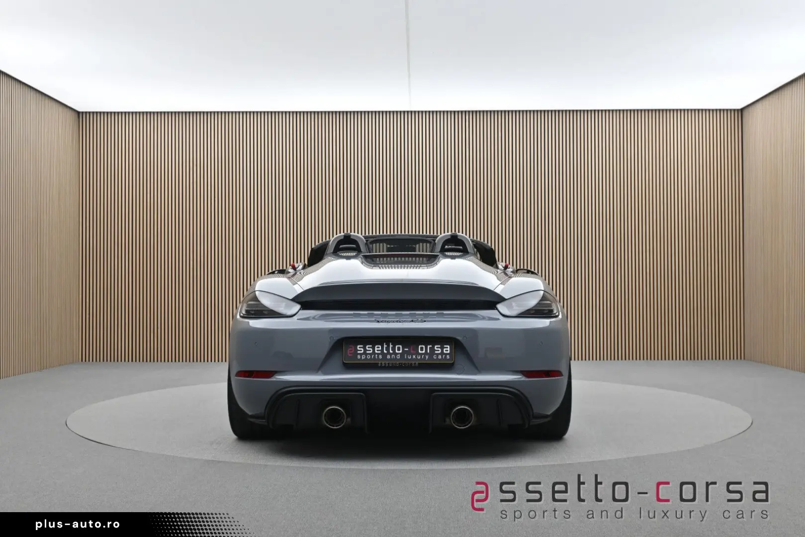 PORSCHE 718 Boxster Spyder RS Weissach Lift 90L Carbon